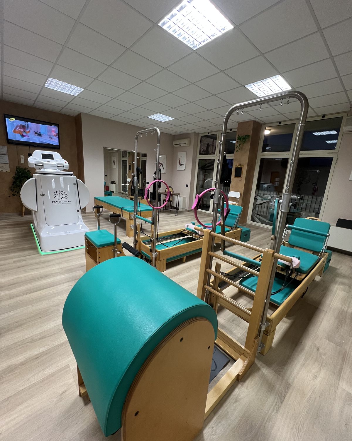 Barrel e reformer nella sala di Ciriè